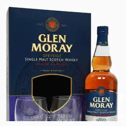 Glen Moray Port Whisky Glass Set 70cl