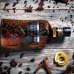 Bottle Of Highland Park 21 Year Old Whisky 2020 Release In Gift A Gift Box