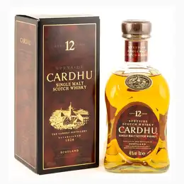 Cardhu 12 Year Old Single Malt Scotch Whisky Old Design 70cl