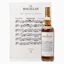 Macallan Archival Series Folio 4 With Original Presentation Tin