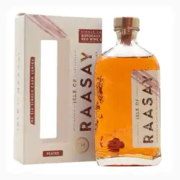 ISLE OF RAASAY NA SIA Single Cask Series Bordeaux Red Wine Cask Peated Single Malt Scotch Whisky 70cl 60.2%