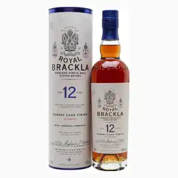 ROYAL BRACKLA 12 Year Old Highland Single Malt Scotch Whisky 70cl 46%