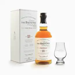 Balvenie - 21 Year Old  Glencairn Glass