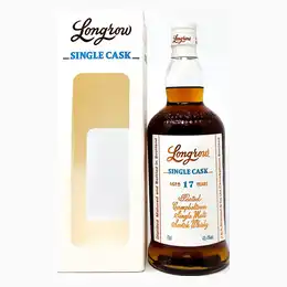 Longrow 2002 Single Sherry Cask 17 Year Old Fourcroy Single Malt Scotch Whisky, 70cl, 49.4% ABV