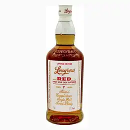 Longrow Red 7 Year Old Pinot Noir Cask 57.1% 2024 Release 70cl