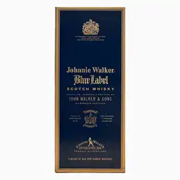 JOHNNIE WALKER Blue Label 125th Anniversary of Kilmarnock FC 40% abv 70cl 