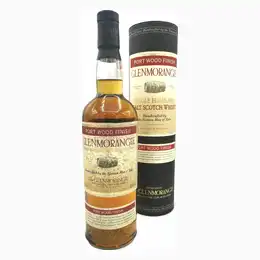 Glenmorangie Port Wood Finish Vintage Whisky - 43% 70cl