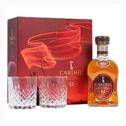 Cardhu 12 Year Old 2 Glass Gift Pack 70cl