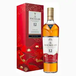 The Macallan 12 Year Double Cask Whisky 70cl Lunar Pack