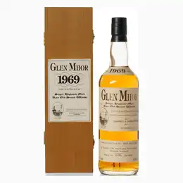Glen Mhor 1969 Limited Release Campbell & Clark With Original Wooden Box