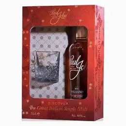 Paul John Brilliance Gift Pack with Glass, 70 cl