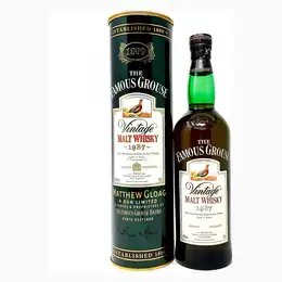 The Famous Grouse 12 Year Old 1987 Vintage Blended Malt Scotch Whisky 70cl