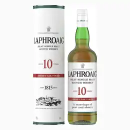 Laphroaig 10 Year Old Sherry Oak Finish Whisky, 70 cl
