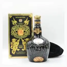 Chivas Royal Salute 21 Year Old Scotch LXX Black Flagon Limited Edition