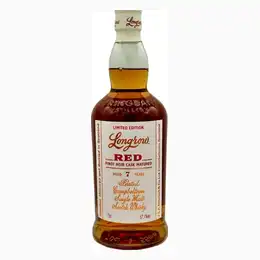 LONGROW Red 7 Year Old 2024 Release Peated Campbeltown Single Malt Scotch Whisky 70cl 57.1% - ONE BOTTLE PER HOUSEHOLD