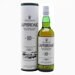 Laphroaig 10 Year Old Islay Single Malt Scotch Whisky 70cl