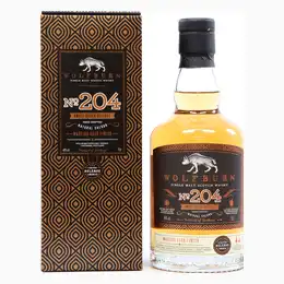 Wolfburn 204 Single Malt Whisky.