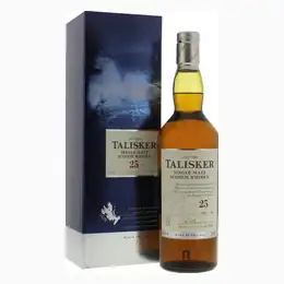 Talisker 25 Year Old Island Single Malt Scotch Whisky 70cl