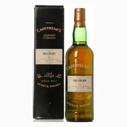 Millburn 1983 11 Year Old Cadenheads Authentic Collection Bottled 1995 With Original box
