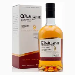 GlenAllachie 9 Year Old Amontillado Sherry Cask Finish The Wood Collection