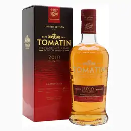 Tomatin 2010 Amarone Finish Italian Collection
