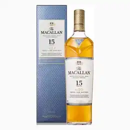 The Macallan 15 year Old Triple Cask Single Malt Whisky 70cl