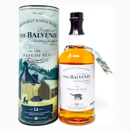 Balvenie 14 Year Old The Week of Peat Single Malt Scotch Whisky 70cl, 48.3% ABV