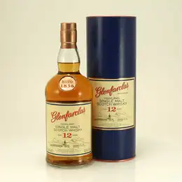 Glenfarclas 12 year old Highland Single Malt Scotch Whisky 43% 70cl