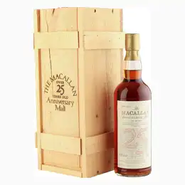 Macallan 1958/1959 25 Year Old Anniversary Malt for UK Market