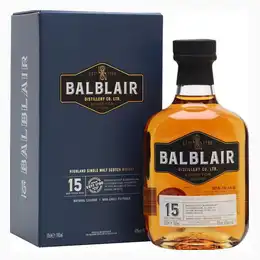 Balblair 15 Year Old - 46% 70cl