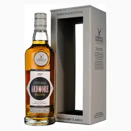 Ardmore 2003-2022 18 Year Old Gordon & MacPhail Distillery Labels