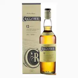 Cragganmore 12 Year Old Single Malt Scotch Whisky