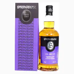 Springbank 18 year old, Single Malt Whisky, 70cl