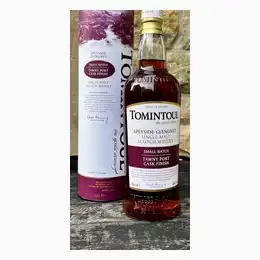 Tomintoul Tawny Port Cask Finish Single Malt Scotch Whisky The