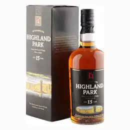 Highland Park 15 Year Old, Nineties Bottling with Box