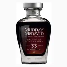 Glen Scotia 1991 33 Year Old Ultra Murray McDavid