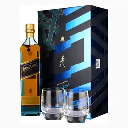 Johnnie Walker Blue Label Gift Pack 2 Glasses