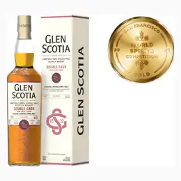 Glen Scotia Double Cask Rum Finish 46% Single Malt Scotch Whisky 70cl