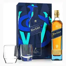 Johnnie Walker Blue Label Gift Pack, 70 cl