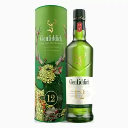 Glenfiddich 12 Year Old Single Malt Scotch Whisky