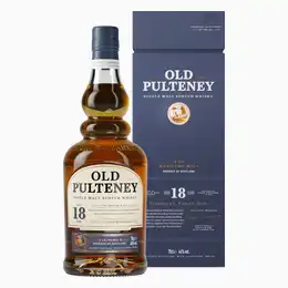 Old Pulteney 18 Year Old Highland Single Malt Scotch Whisky 70cl
