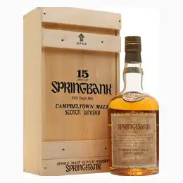 Springbank 15 Year Old Dumpy Bottle Bot.1980s