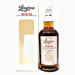 Longrow Red 12 Year Old Fresh Pinot Noir Casks Single Malt Scotch Whisky, 70cl, 52.9% ABV