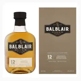 Balblair 12 YO GB 0.7L 