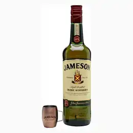 Jameson Irish Whiskey With Copper Cup Gift 1L