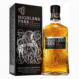 Highland Park 12 Year Old Island Single Malt Scotch Whisky 70cl
