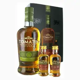 Tomatin 12 Year Old Plus Minis Gift Pack