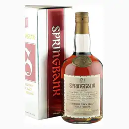 Springbank 21 Year Old, Nineties John Mitchell Dumpy Bottling with Box