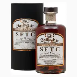Ballechin SFTC 12 Year Old 1st Fill Sherry Cask #260