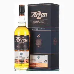 Arran 21 Year Old 1996 Whiskybase Exclusive single cask #600 Island Single Malt Scotch Whisky  70cl